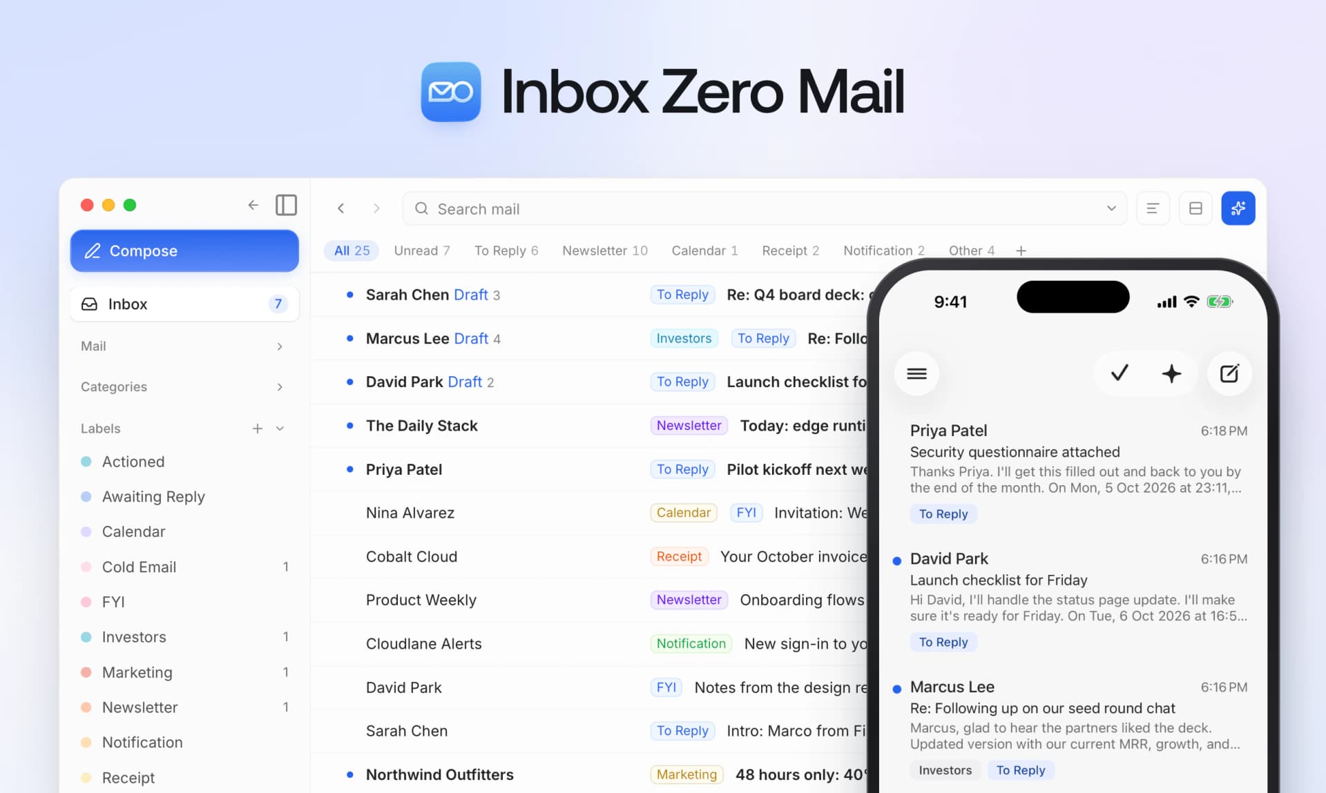 Meet the Inbox Zero email app