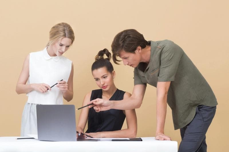 Man Pointing at Laptop - Unroll Me Alternative