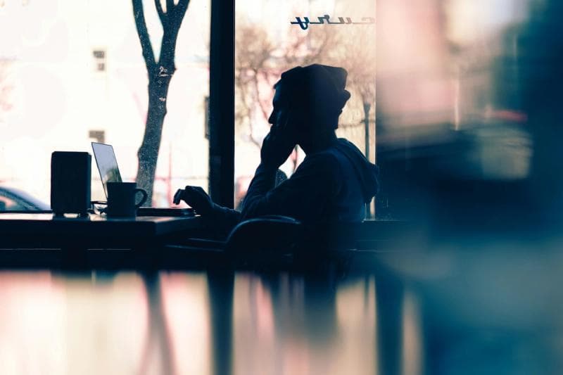 man sitting alone - Inbox Zero Method