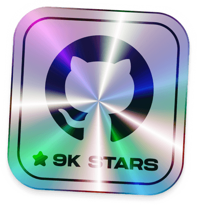 9k GitHub Stars